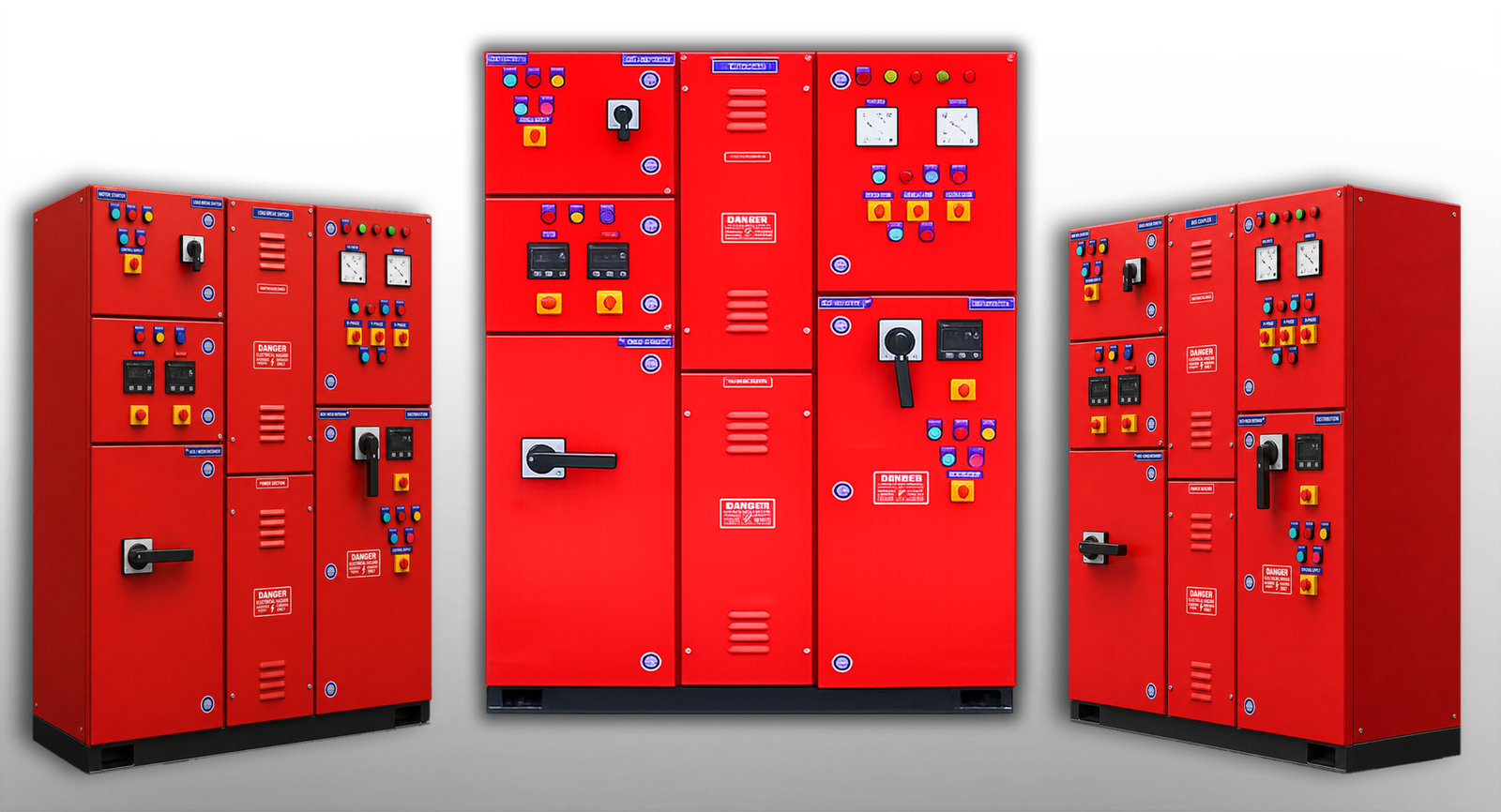 FIRE FIGHTING CONTROL PANEL white