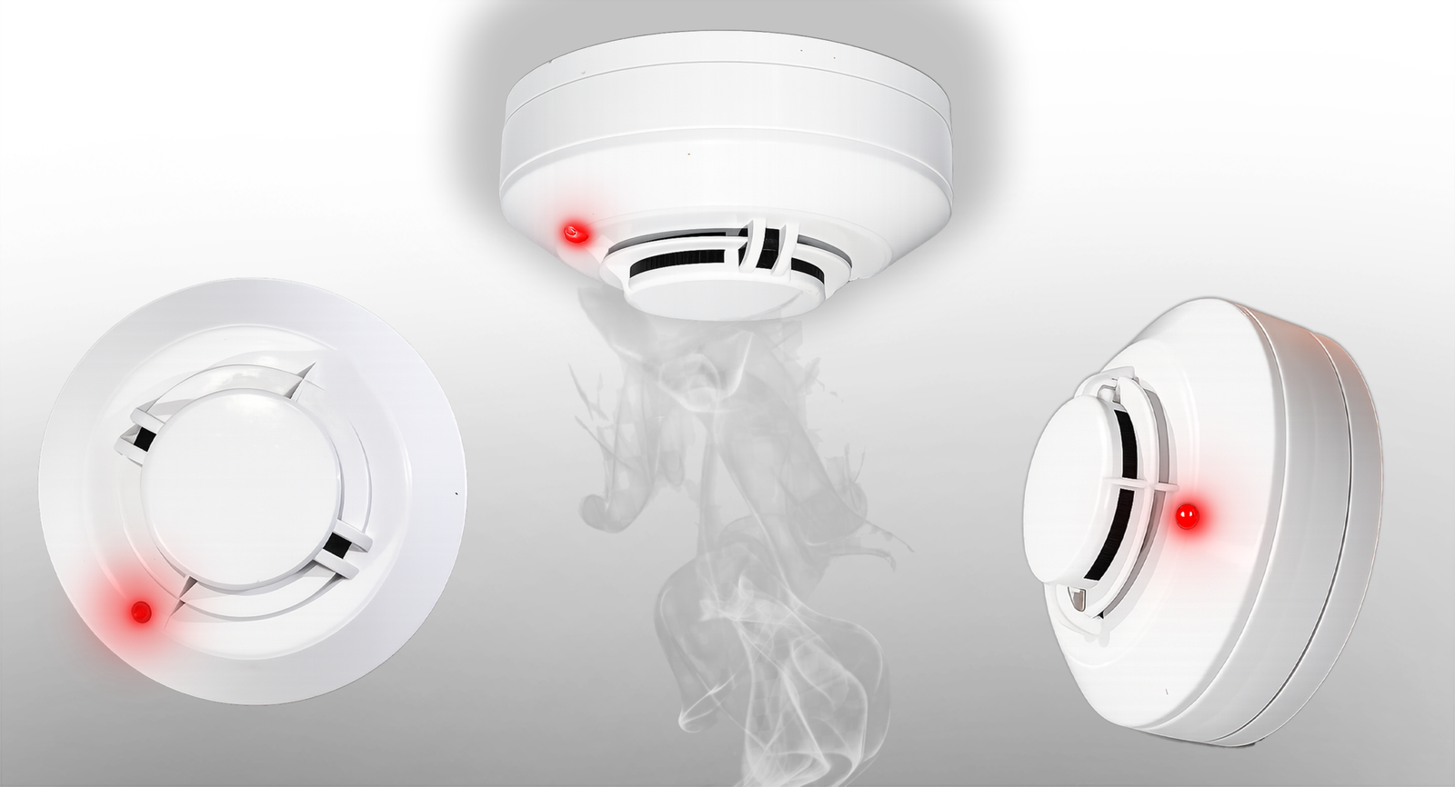 smoke detector white image