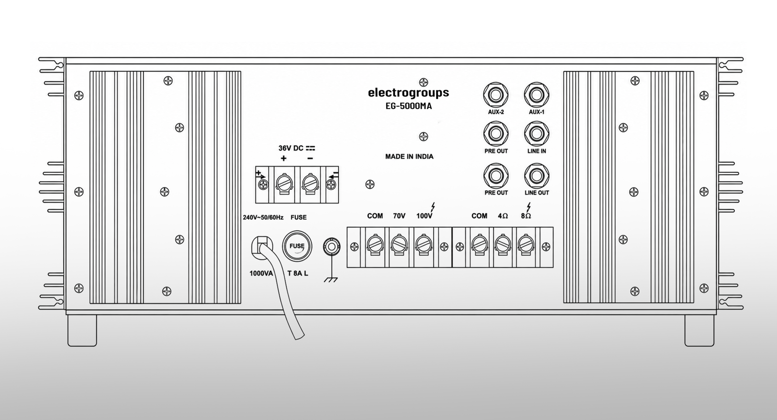 EG-5000MA WHITE DIAGRAM